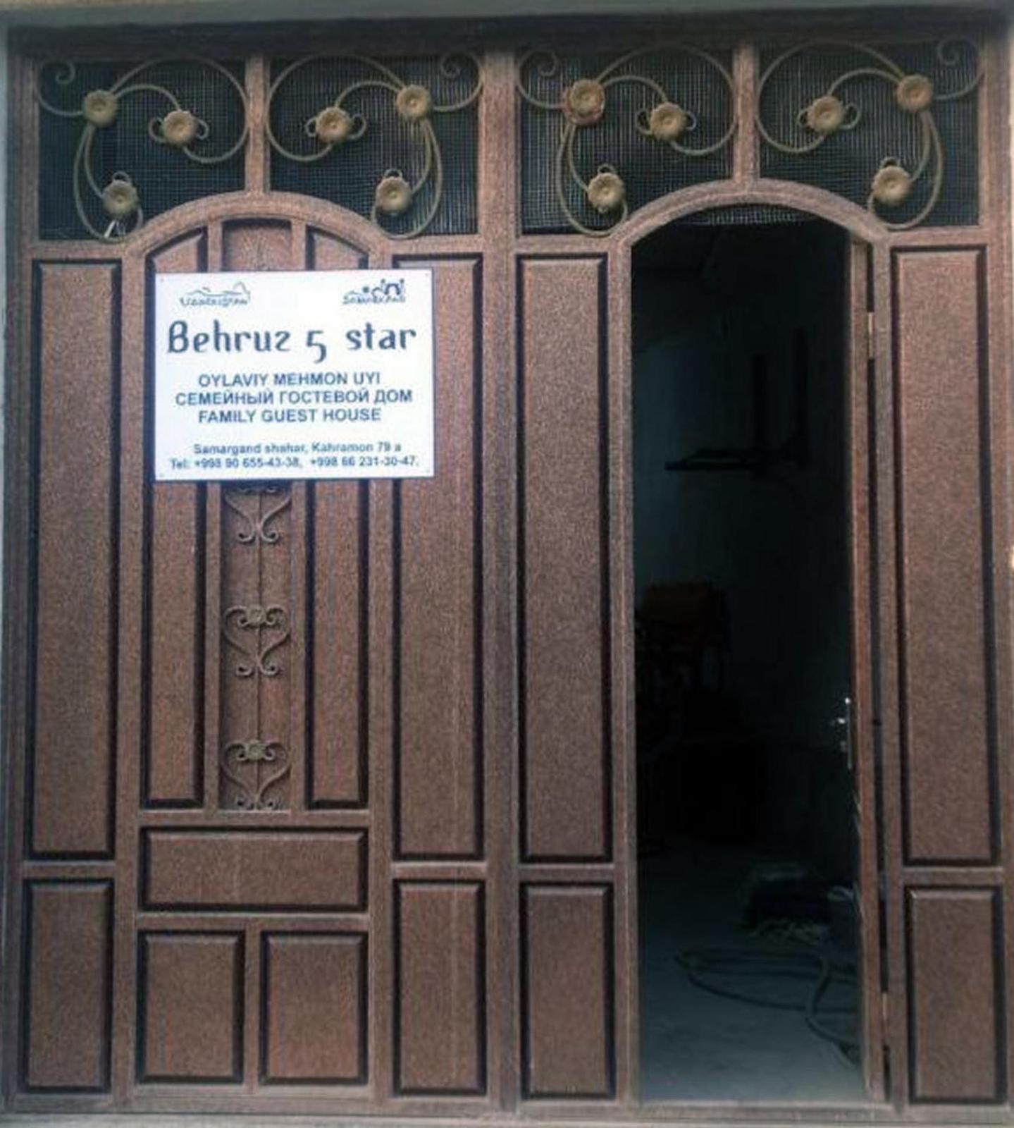 סמרקנד Guest House "Behruz 5 Star" מראה חיצוני תמונה